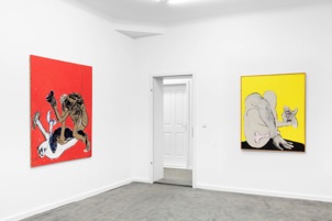 Installation view, Galli,’ Absage ans Paradies’, brunand brunand, Berlin, Nov 11th, 2021 - Jan 8th, 2022 © the artist & brunand brunand. Courtesy of brunand brunand & Galli. Ph: Marjorie Brunet Plaza Installation view, Galli,’ Absage ans Paradies’, brunand brunand, Berlin, Nov 11th, 2021 - Jan 8th, 2022 © the artist & brunand brunand. Courtesy of brunand brunand & Galli. Ph: Marjorie Brunet Plaza