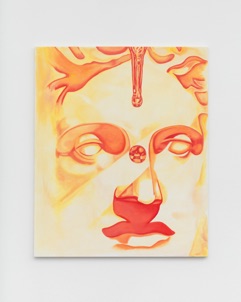 Natalia Rolón, I Don’t Know What You Want But I Can’t Give It Anymore, Oil and gouache on canvas, 115 x 95 cm, 2021
Ph: Marjorie Brunet Plaza Natalia Rolón, I Don’t Know What You Want But I Can’t Give It Anymore, Oil and gouache on canvas, 115 x 95 cm, 2021
Ph: Marjorie Brunet Plaza